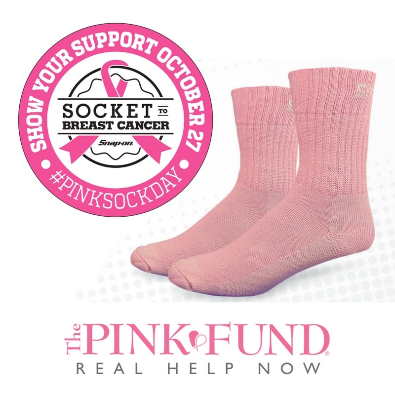 pink fund socks