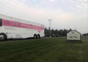 Mobile mammogram unit 