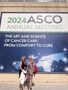 Molly and Tracy at ASCO